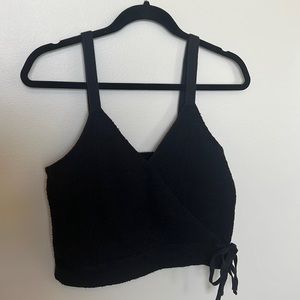 Madewell size small faux wrap style top